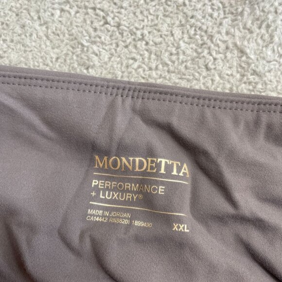 NEW Mondetta High-Rise Ribbed Panel Leggings XXL Side Pockets - Picture 4 of 10